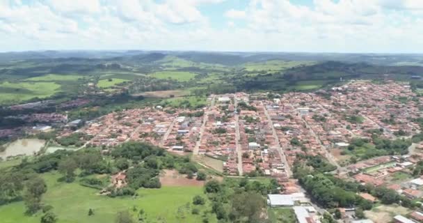 Brezilya Nın Rio Janeiro Kentinin Hava Görüntüsü — Stok video