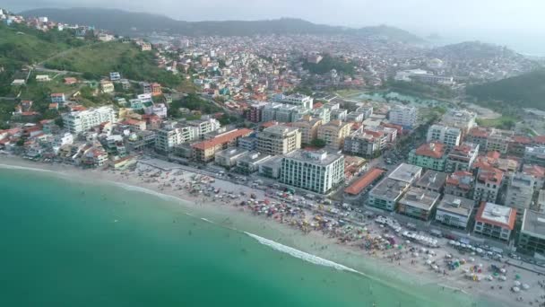 Vista Aérea Río Janeiro Brasil — Vídeo de stock