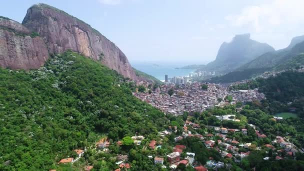 Vue Aérienne Rio Janeiro Brésil — Video