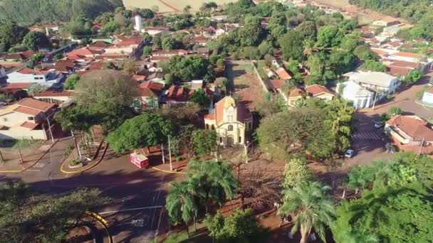 Letecký Pohled Město Rio Janeiro Brazílie — Stock video