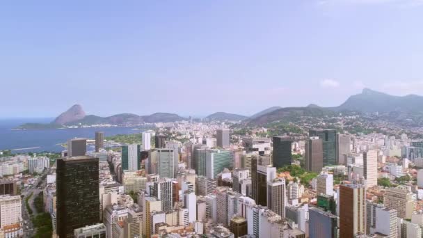 Vue Aérienne Rio Janeiro Brésil — Video