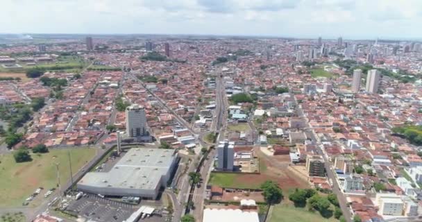 Letecký Pohled Město Rio Janeiro Brazílie — Stock video