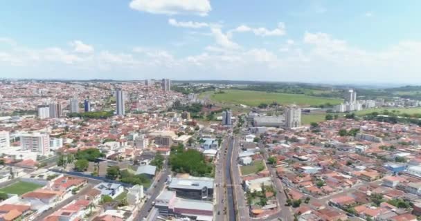 Letecký Pohled Město Rio Janeiro Brazílie — Stock video