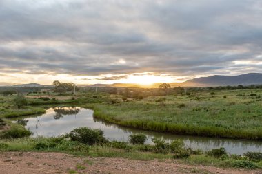 Kırsal doğa manzarası