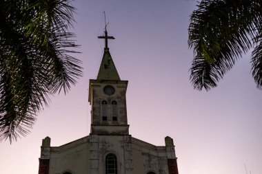 Tipik küçük kilise, Brezilya.