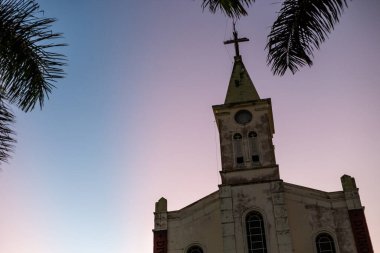Tipik küçük kilise, Brezilya.