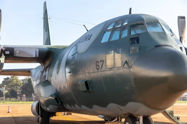 Vitria Conquista Bahia Brazilië Circa Mei 2019 Militaire Vliegtuigen Hercules — Stockfoto