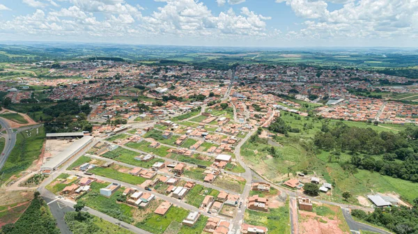 Widok Powietrza Miasto Monte Santo Minas Minas Gerais Brazylia — Zdjęcie stockowe