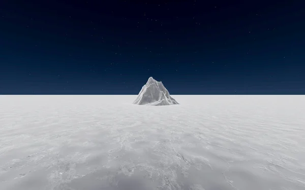 stock image Simple Mountain 3D Scene