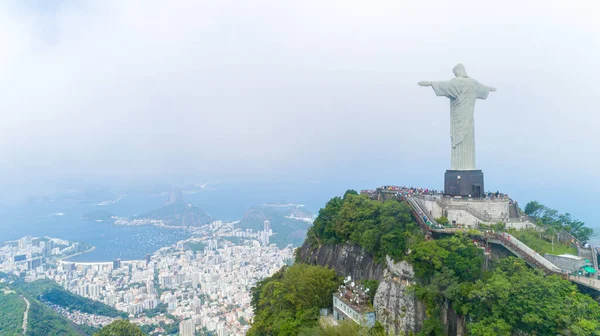 Rio Janeiro Rio Janeiro Brazil Circa October 2019 Aerial View — Stock Photo, Image