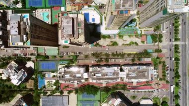 Rio de Janeiro, Brezilya 'nın hava manzarası.