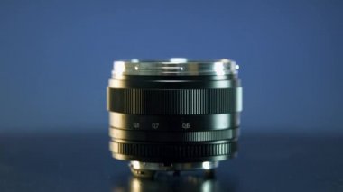 Kamera lensi hareketinin soyut arkaplanı