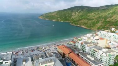 Rio de Janeiro, Brezilya 'nın hava manzarası.