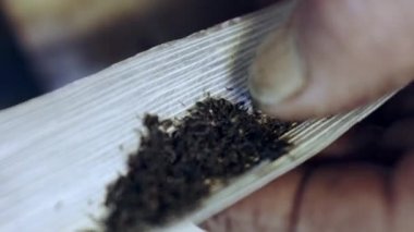 Sigara yapan adama yakından bakın.