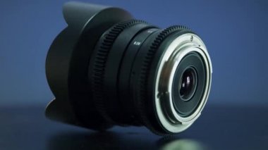 Kamera lensi hareketinin soyut arkaplanı