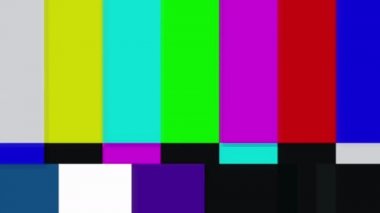 Kopyalama alanı olan bir sinyal TV ekranı yok