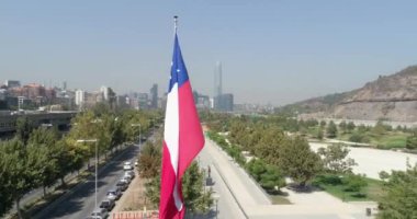 Gündüz şehrin hava görüntüsü