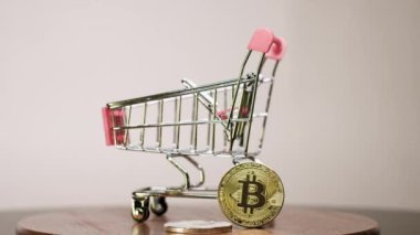 Alışveriş arabalı Bitcoin