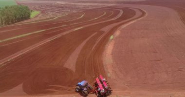 Alan ekiminin havadan görünüşü