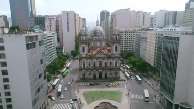 Rio de Janeiro, Brezilya 'nın hava manzarası.