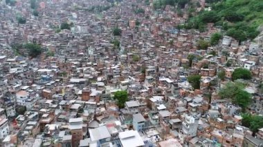 Rio de Janeiro, Brezilya 'nın hava manzarası.