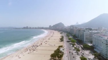Rio de Janeiro, Brezilya 'nın hava manzarası.