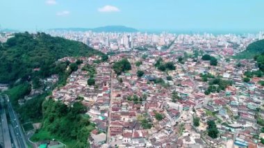 Rio de Janeiro, Brezilya 'nın hava manzarası.