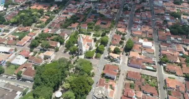 Letecký Pohled Město Rio Janeiro Brazílie — Stock video