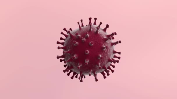 Covid Video Poster Coronavirus 컨셉트 — 비디오