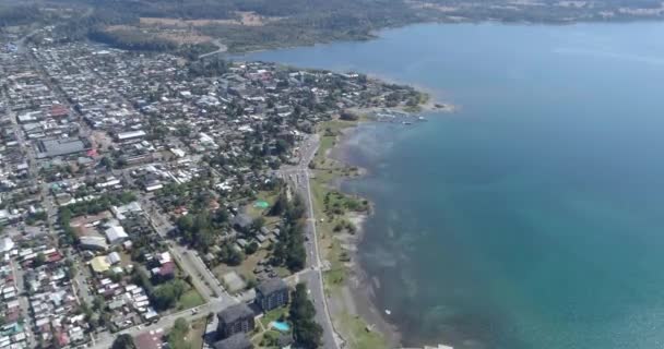 Vista Aérea Cidade Diurna — Vídeo de Stock