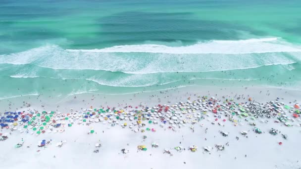 Rio Janeiro Brezilya Nın Deniz Manzarası — Stok video