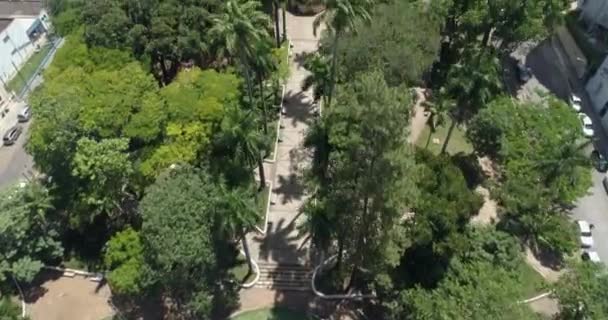 Aerial View Daytime City Rio Janeiro Brazil — Stock Video