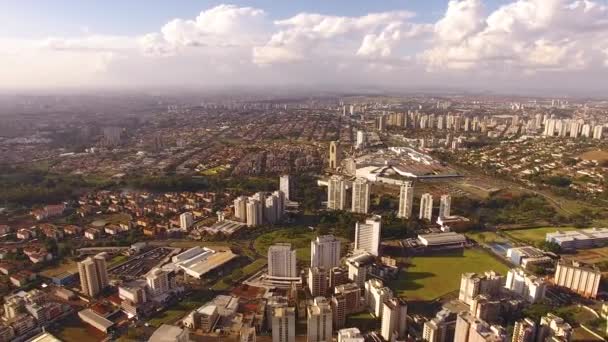 Vue Aérienne Ville Jour — Video