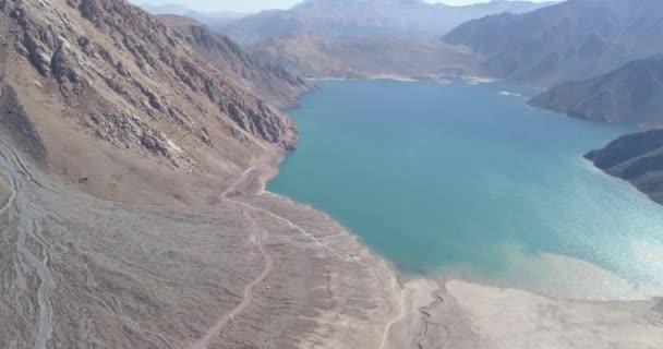 Flygfoto Över Havet Naturlig Bakgrund — Stockvideo