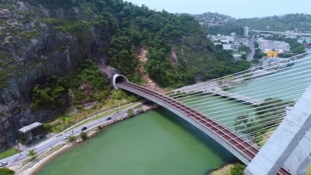 Vista Aérea Río Janeiro Brasil — Vídeos de Stock