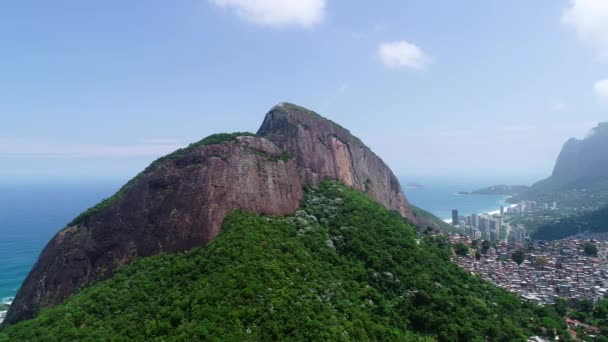 Vista Aérea Rio Janeiro Brasil — Vídeo de Stock