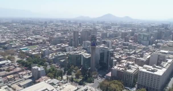 Αεροφωτογραφία Της Ημερήσιας Πόλης — Αρχείο Βίντεο
