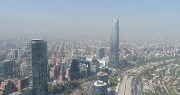 Vista Aérea Cidade Diurna — Vídeo de Stock