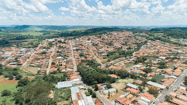 Vista Aérea Cidade Arceburgo Minas Gerais Brasil — Fotografia de Stock