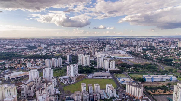 Aerial view of daytime city