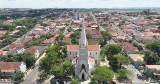 Letecký Pohled Město Rio Janeiro Brazílie — Stock video