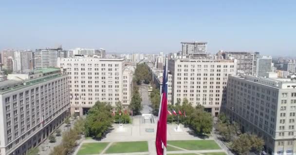 Vista Aérea Cidade Diurna — Vídeo de Stock