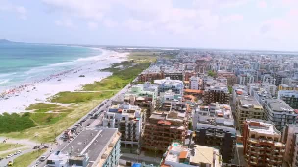 Rio Janeiro Brezilya Nın Hava Manzarası — Stok video