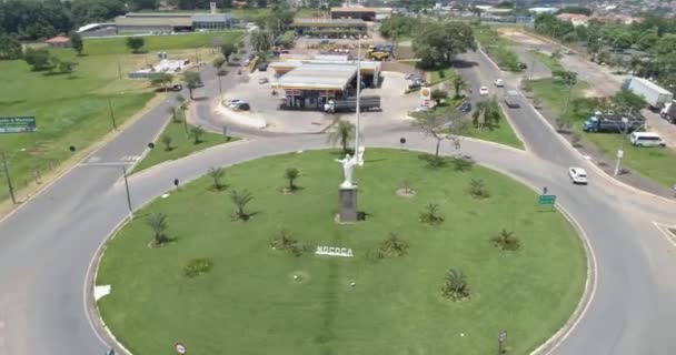 Vue Aérienne Ville Rio Janeiro Brésil — Video