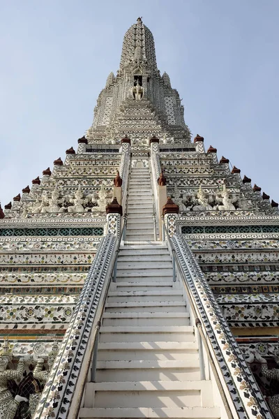 Steps Leading One Tower Wat Arun Temple — Stock Photo, Image