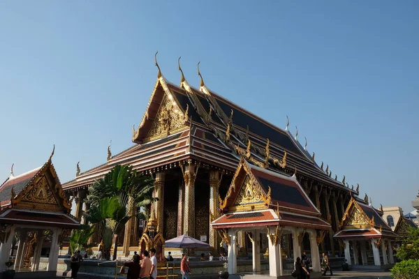 Bangkok Thailand Dezember 2018 Ein Prachtvoller Tempel Des Liegenden Buddha — Stockfoto