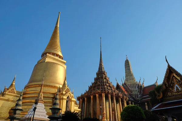 Complexe Temple Religieux Bouddhiste Dans Capitale Thaïlande Bangkok — Photo
