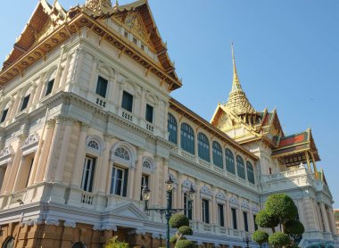 Bangkok 'taki kraliyet sarayının bir parçası.