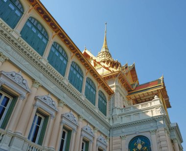 Bangkok 'taki kraliyet sarayının bir parçası.