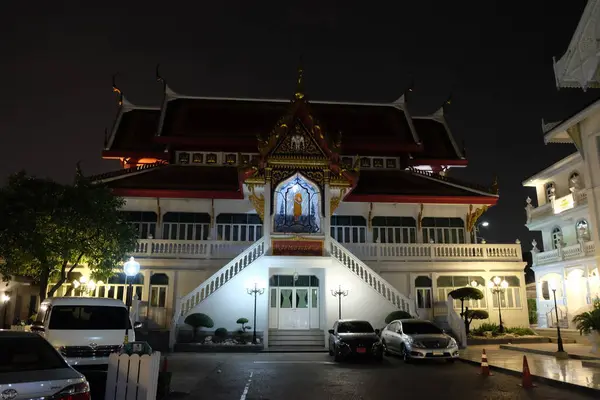 Bangkok Tailandia Diciembre 2018 Una Magnífica Casa Construida Estilo Clásico — Foto de Stock